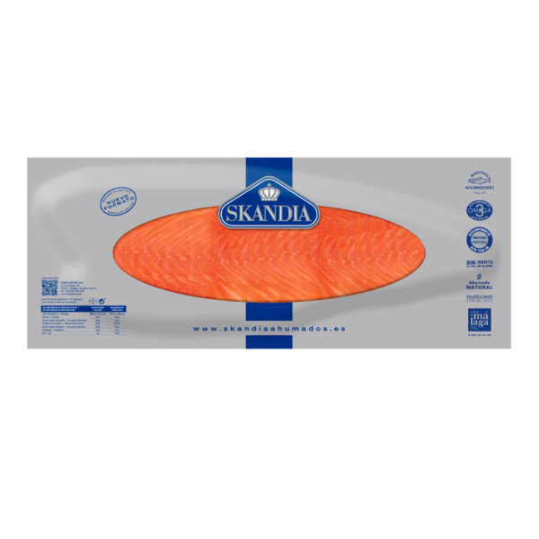 Planxa de Salmó fumat Pre-tallat 1200gr aprox.
